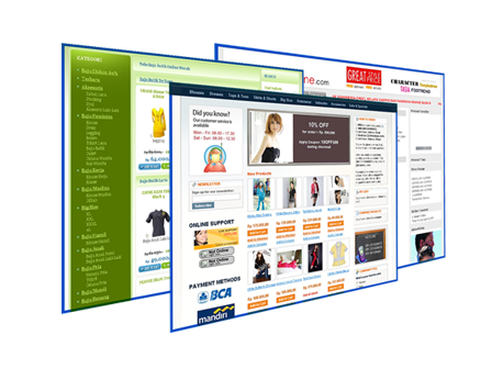 membuat website toko online