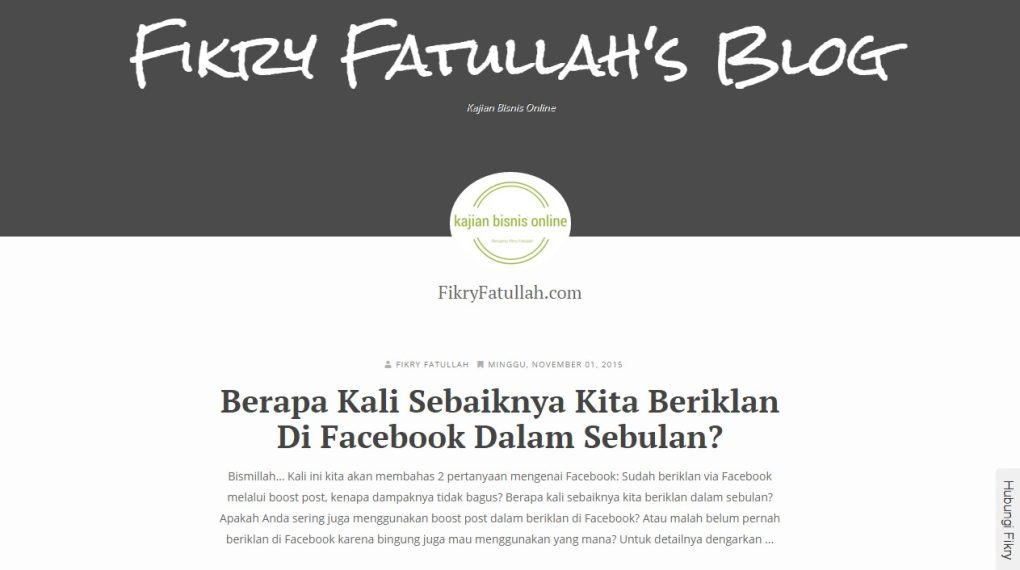 [img.7] Belajar Bisnis Online di Website Mas Fikry