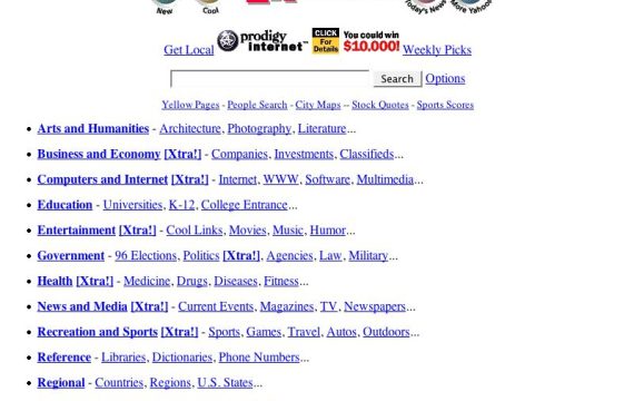 25 Website Jadul Perusahaan Dunia yang Hits di Era 90-an
