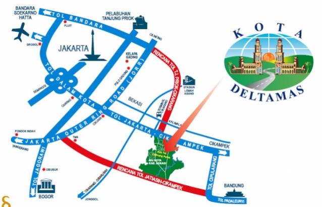 [img.3] Peta Kota Delta Mas