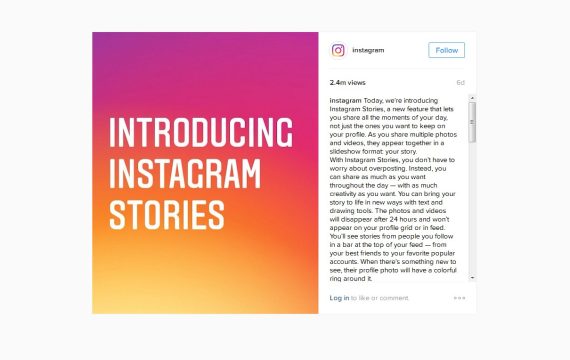 Instagram Meluncurkan Fitur yang Mirip Snapchat. Akhir dari Si Hantu?