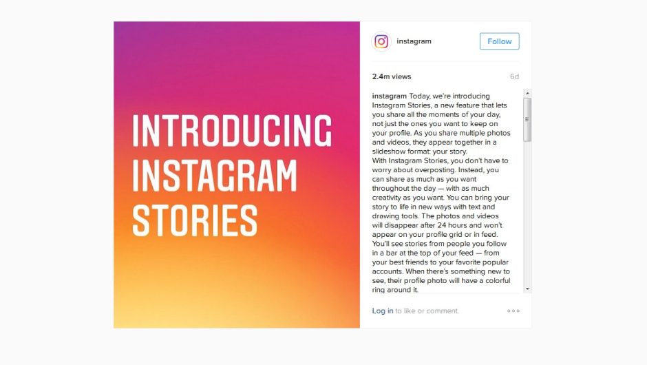 [img.1] Fitur Terbaru Instagram Stories