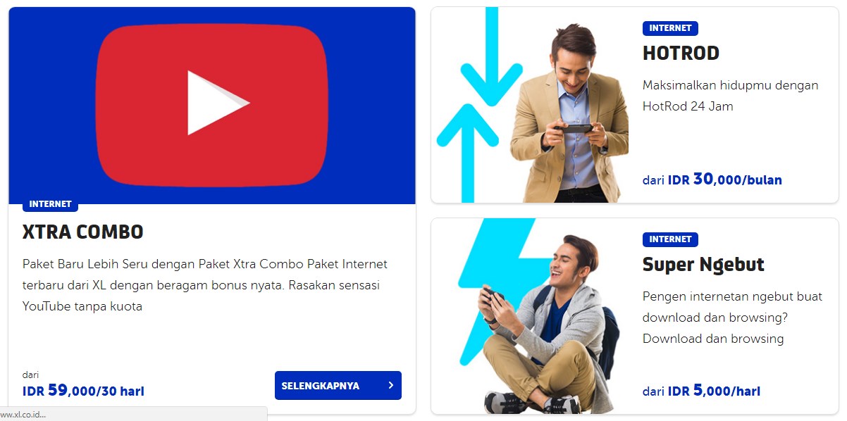 [img.5] Pilihan Paket Data Murah XL